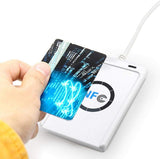 Lecteur/graveur de cartes à puce sans contact NFC RFID ACR122U, lecteur/graveur de cartes à puce sans contact NFC RFID ACR122U / USB + 5 cartes IC ACR122U RFID Smart Card NFC