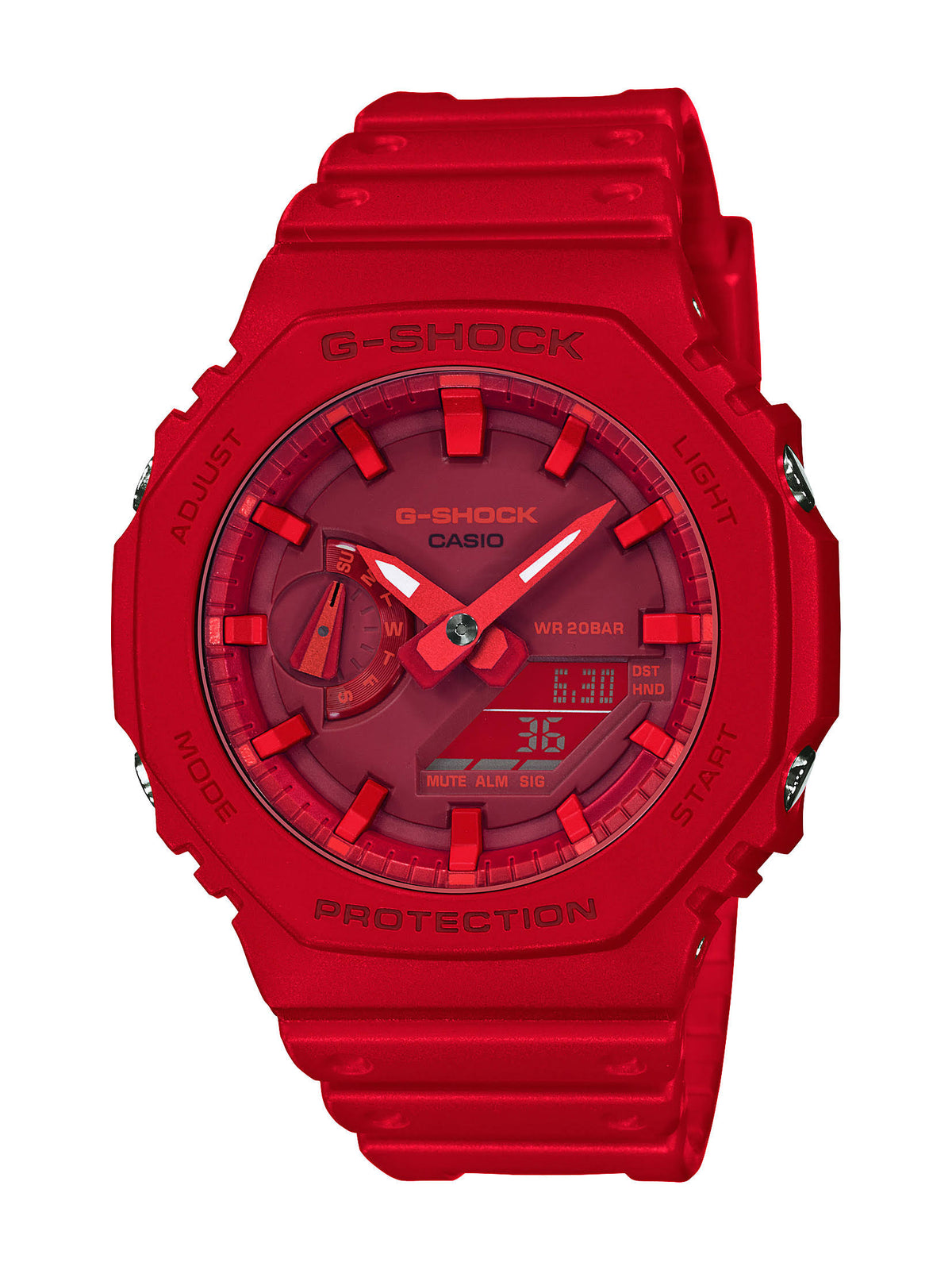 G-Shock GA2100-4A – Rouge