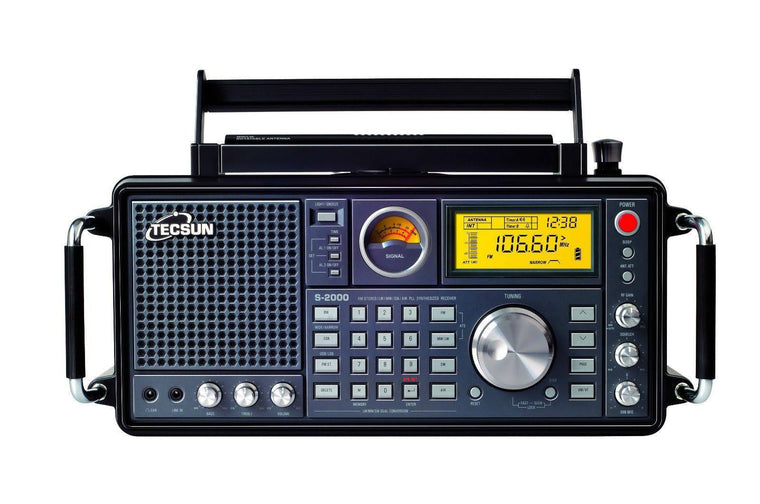 Radio Tecsun S2000 à double conversion PLL AM/FM MW LW SW SSB bande aéronautique