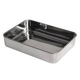 Moule à gâteau couvert Lindy's 8W44 en acier inoxydable 9 x 13 pouces