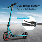 Trottinette électrique pour adultes, vitesse maximale de 30/40 km/h, autonomie de 34/40/56 km, moteur 350/500/600 W avec contrôle par application, pneus gonflables de 8,5/10 pouces, trottinette pliable avec contrôle par application, certifiée UL 2272