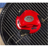 Grillbot BUN3:RED Robot nettoyeur de barbecue automatique pour extérieur avec mallette de transport, Rouge