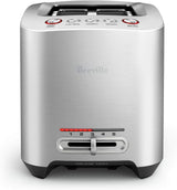 Grille-pain intelligent 2 tranches Breville BTA820XL en fonte moulée, acier inoxydable brossé