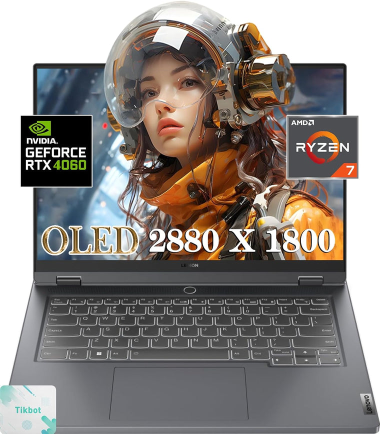 Lenovo – PC portable gaming Legion Slim 5 – 14,5" OLED (2880 x 1800) – Ryzen 7 7840HS – NVIDIA GeForce RTX 4060 8 Go – Windows 11 Famille – avec tapis de souris (16 Go de RAM | 1 To SSD)