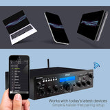 Amplificateur récepteur stéréo Bluetooth Pyle PDA6BU.5