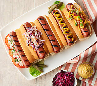Kansas City (36) hot-dogs au bœuf de 90 g