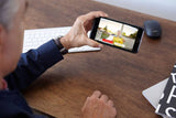 Sonnette vidéo Wi-Fi Skybell Slimline – Argent