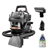 Nettoyeur portable multi-usage pour tapis et tissus d'ameublement BISSELL Little Green HydroSteam, pour l'entretien et le nettoyage de voiture, 3618