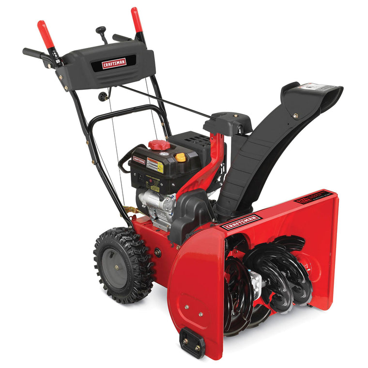 Souffleuse à neige à deux étages Craftsman 24 po x 22 po 208 cc – 88173