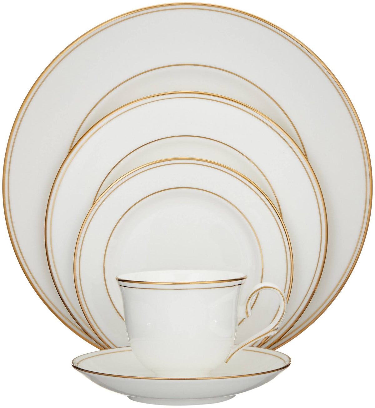 Service de table 5 pièces Lenox Federal Gold
