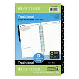 Recharge originale Day-Timer, deux pages par jour
