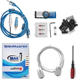 Produits de bureau VEVOR Découpeuse de vinyle 53 pouces Machine de traçage Alimentation automatique en papier Découpeuse de vinyle Vitesse réglable Découpe de panneaux avec support au sol Logiciel Signmaster