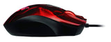 Souris de jeu PC Razer Naga Hex MOBA – Rouge