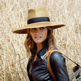 Chapeau Daphne Eric Javits – Naturel/Noir