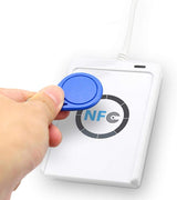 Lecteur/graveur de cartes à puce sans contact NFC RFID ACR122U, lecteur/graveur de cartes à puce sans contact NFC RFID ACR122U / USB + 5 cartes IC ACR122U RFID Smart Card NFC