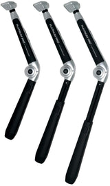 Platinum Pro de MANGROOMER, nouveau rasoir pour le dos avec 3 têtes flexibles à amortisseurs, charnière articulée, manche à portée extrême et étui bonus ! (Génération 8.0), ensemble de 4 pièces, paquet de 2
