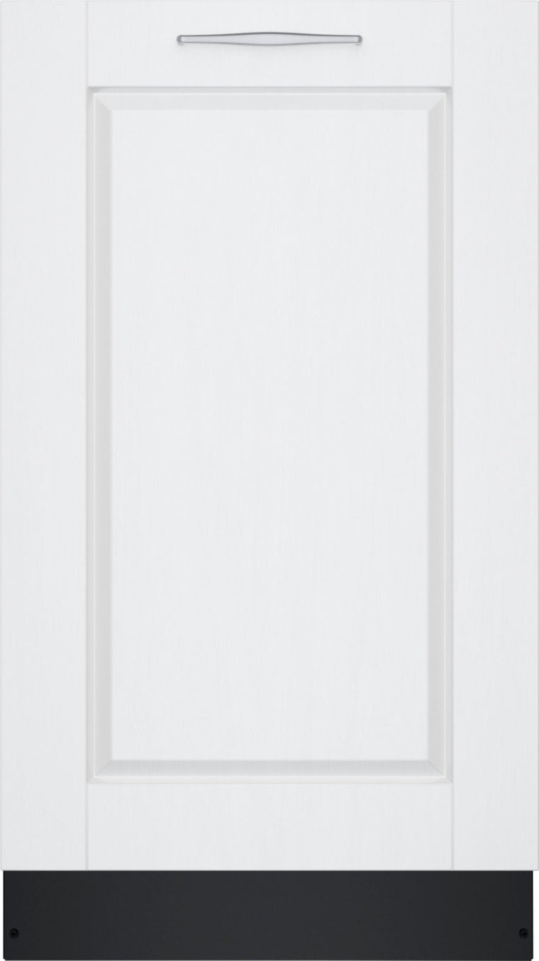 Bosch – Lave-vaisselle encastrable intelligent série 800 de 18 po avec commande sur le dessus, 3e panier et 44 dBA – Prêt pour panneau personnalisé