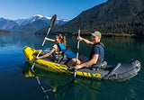 Kayak Intex Explorer K2, ensemble de kayak gonflable pour 2 personnes avec rames en aluminium