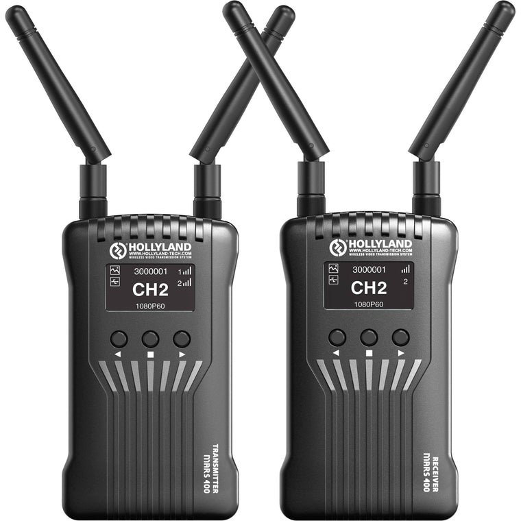 Système de transmission vidéo sans fil Hollyland Mars 400 Dual HDMI