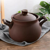 Casserole en céramique, faitout en terre cuite pour la cuisson, pot en terre, plat à gratin, plats en terre cuite, ustensiles de cuisine en céramique, potée japonaise, plat allant au four, grès.
