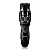 Tondeuse à barbe pour homme Panasonic, précision sans fil, tondeuse à cheveux avec sabot et 19 réglages ajustables, lavable, ER-SB40-K