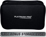 Platinum Pro de MANGROOMER, nouveau rasoir pour le dos avec 3 têtes flexibles à amortisseurs, charnière articulée, manche à portée extrême et étui bonus ! (Génération 8.0), ensemble de 4 pièces, paquet de 2