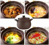 Casserole en céramique, faitout en terre cuite pour la cuisson, pot en terre, plat à gratin, plats en terre cuite, ustensiles de cuisine en céramique, potée japonaise, plat allant au four, grès.