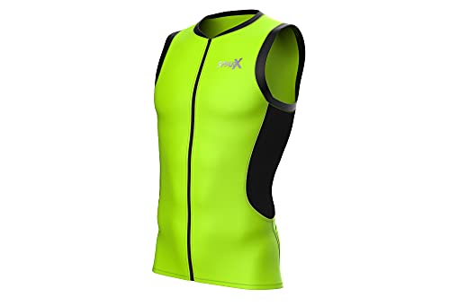 Haut de triathlon Sparx MenTri pour homme, débardeur technique pour natation, vélo et course à pied
