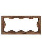 Table console de ferme Tribesigns 63 pouces avec rangement, table de canapé à placer derrière le canapé, longue table d'entrée, console étroite, meuble d'entrée pour salon, marron