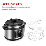 Autocuiseur électrique ovale Geek Chef 12-en-1 de 8 pintes avec écran LCD