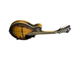 Pack de démarrage mandoline acoustique/électrique Washburn M3Ek style F, Sunburst