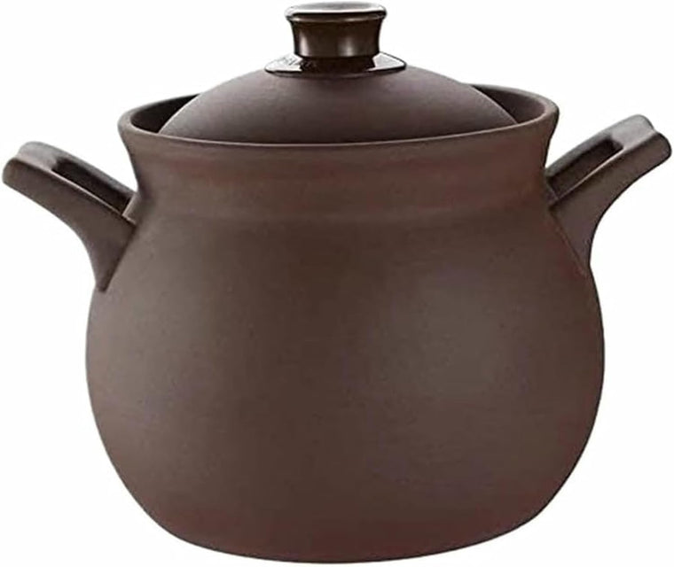 Casserole en céramique, faitout en terre cuite pour la cuisson, pot en terre, plat à gratin, plats en terre cuite, ustensiles de cuisine en céramique, potée japonaise, plat allant au four, grès.