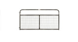 Portail Tarter Wfgbl8, 8 pi x 4 po, rempli de fil métallique, noir