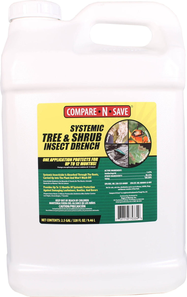 Compare-N-Save 2,5 gal. Traitement insecticide systémique pour arbres et arbustes