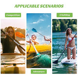 2 pagaies de kayak télescopiques pour bateau de rafting ou canoë en alliage d'aluminium et plastique