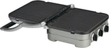 Grill et presse-panini Cuisinart 5-en-1 Griddler avec accessoire à gaufres (GR-4N) – Inclut des plaques de cuisson et à gaufres